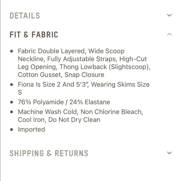 NEW Skims Fits Everybody Cami Bodysuit Ochre 2X - Picture 8 of 8